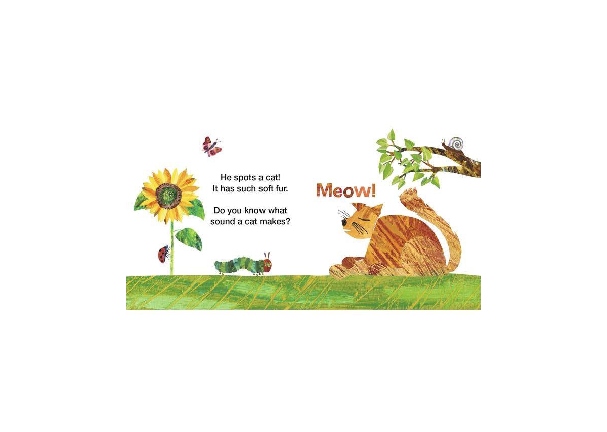 The Very Hungry Caterpillar's Garden Friends- A Touch-and-Feel Book by Eric Carle