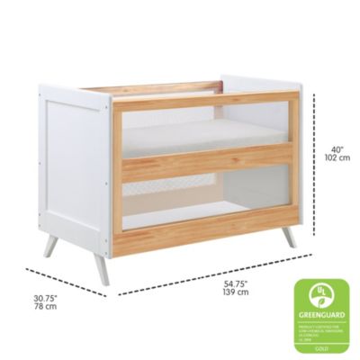 Breathable Mesh 3-in-1 Convertible Crib — Greenguard Gold Certified