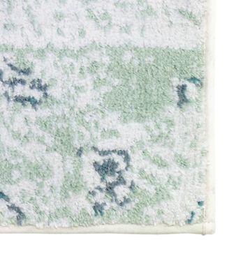 Coastal Terrazzo Cotton Bath Rug, 20" x 30"