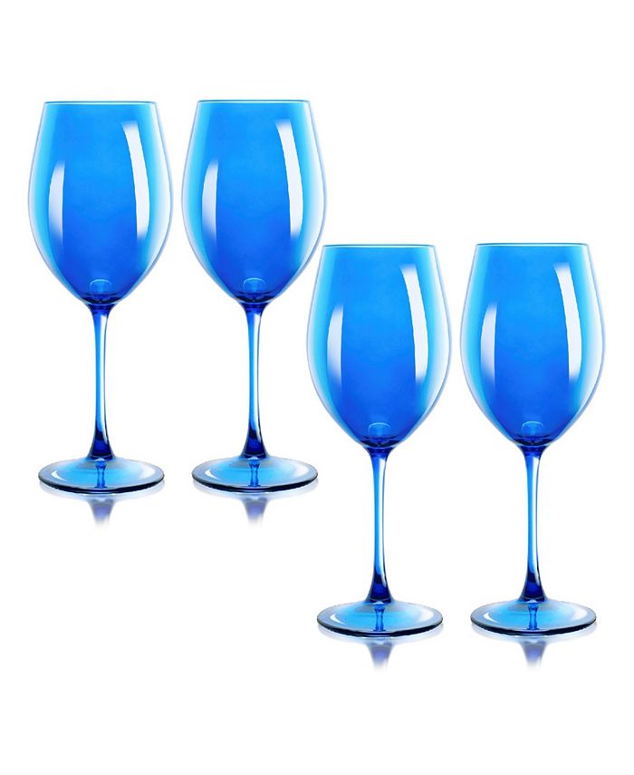Qualia Glass Carnival All Purpose 20 oz Wine Glasses, Set of 4 Macy's