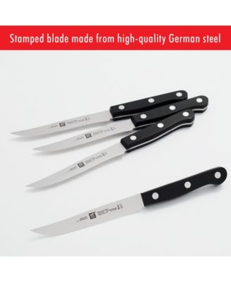 TWIN Gourmet Steak Knives, Triple Riveted Set of 4