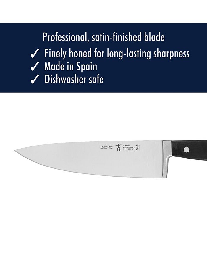 J.A. Henckels International 8-Piece Stainless Steel Steak Knife Set - Macy's
