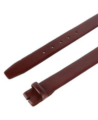 TRAFALGAR Men's 35mm Cortina Leather Harness Belt Strap - Macy's