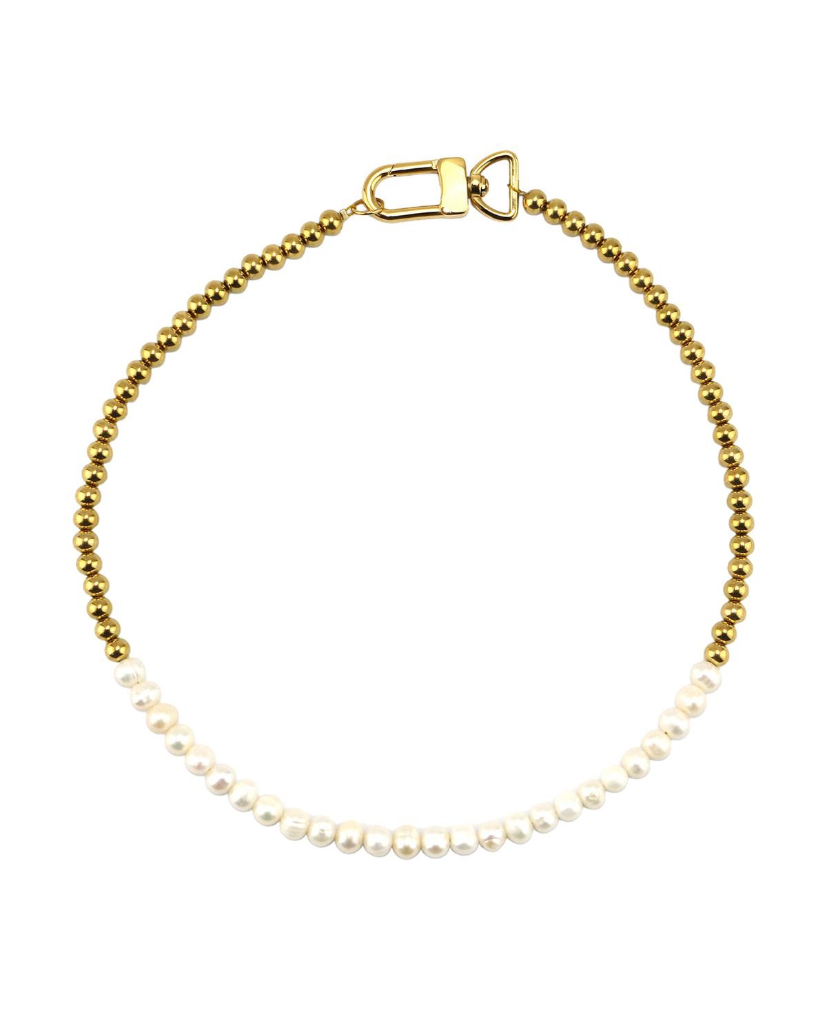 Diana Beaded Necklace - Gold