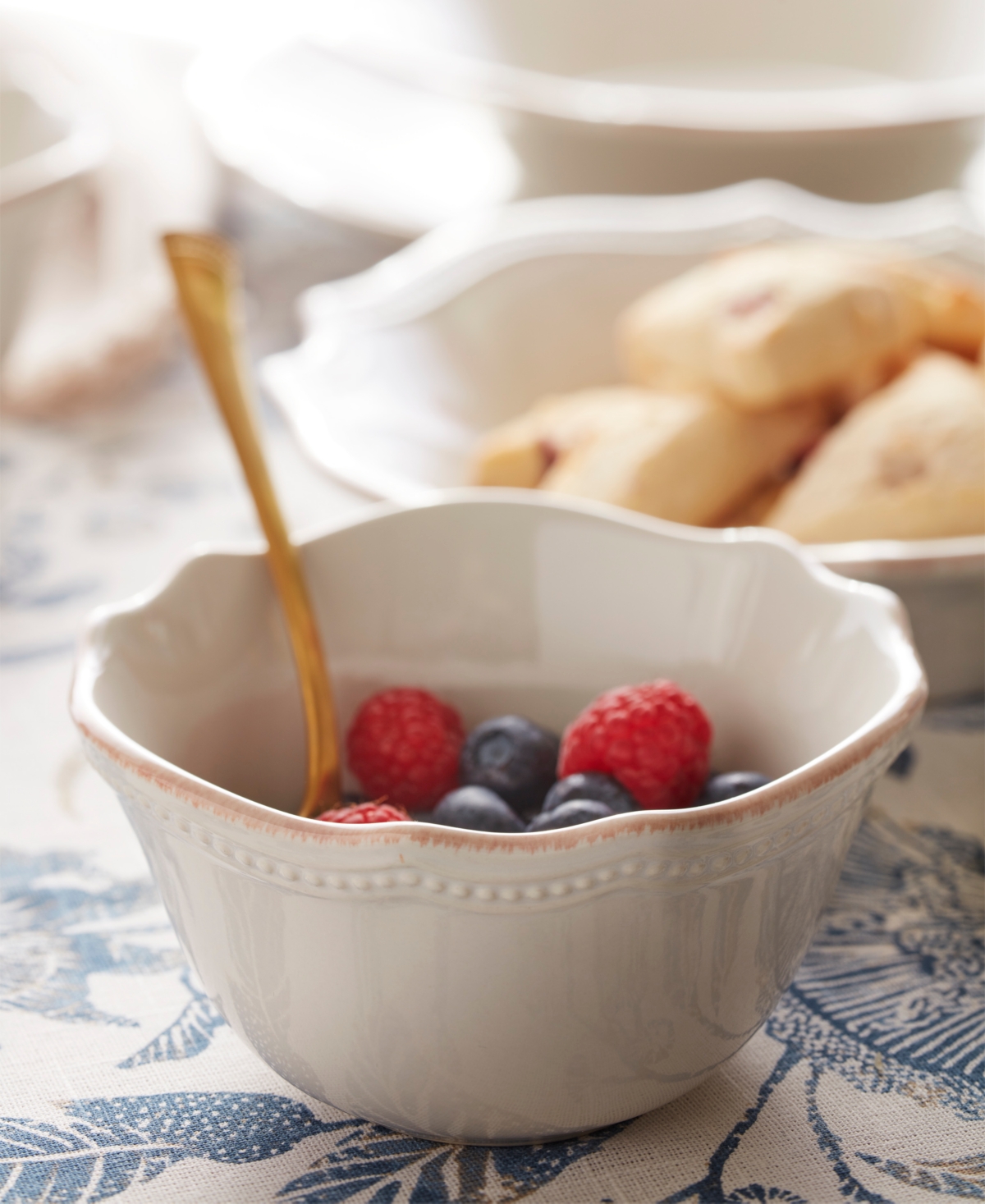 Lenox French Perle Bead All-Purpose Bowls, Set Of 4