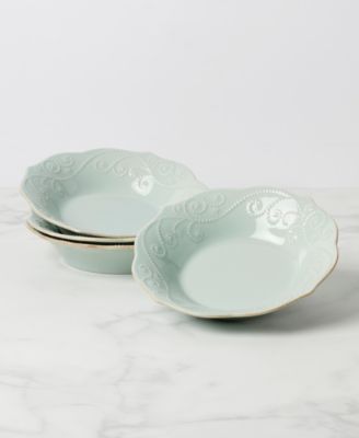 French Perle Pasta Bowls, Set of 4