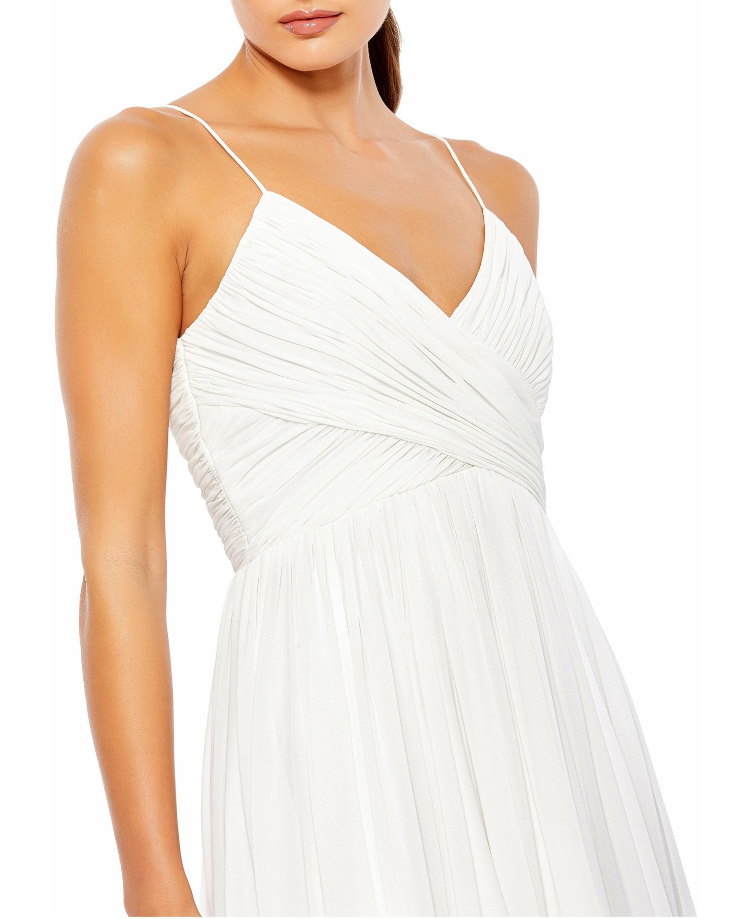 Women's Ieena Faux Wrap Sleeveless Flowy Dress