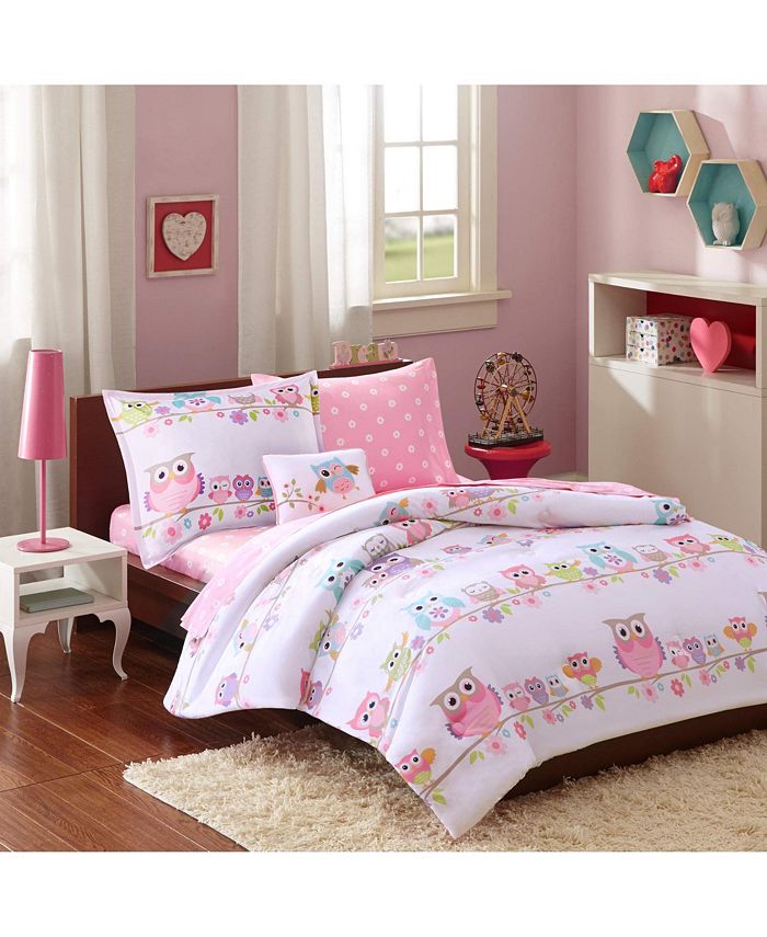 Gracie Mills Owl Comforter Set with Bed Sheets Macy's