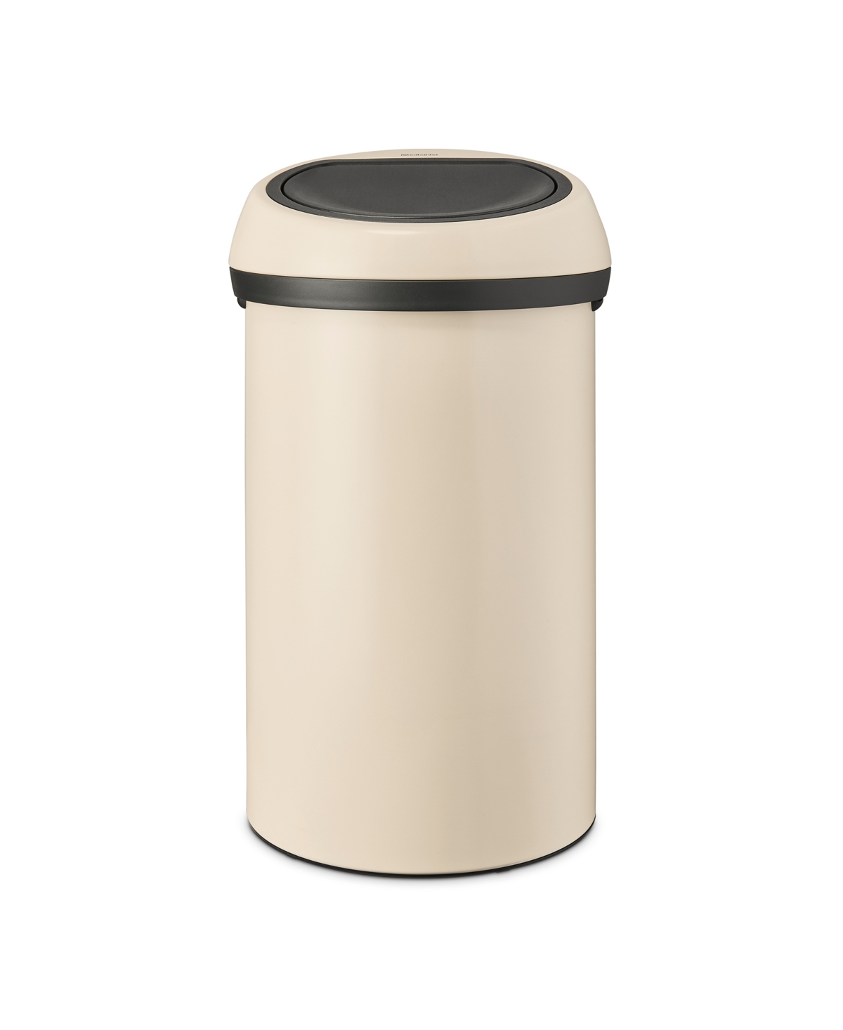 Brabantia Touch Top Trash Can, 16 Gallon, 60 Liter In Soft Beige