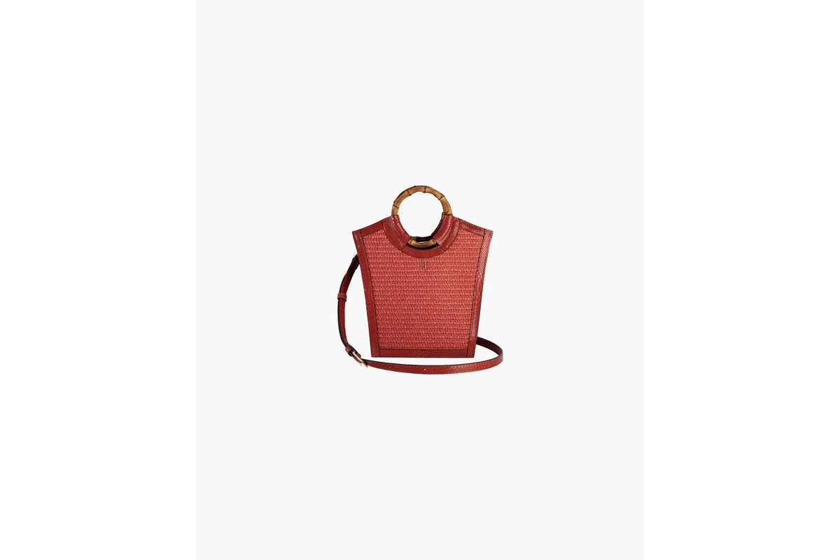 Women's Lil Burma Handbag - Molten red