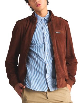 Men's Soft Suede Leather Iconic Jacket