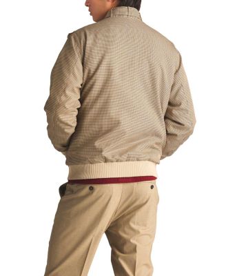 Мужская куртка Clinton Houndstooth Iconic Racer, предназначенная только для членов клуба