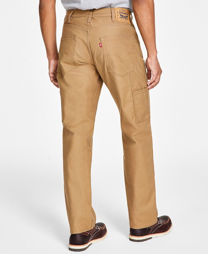 Levi's Men's Workwear 565™ Relaxed-Fit Stretch Double-Knee Pants ...