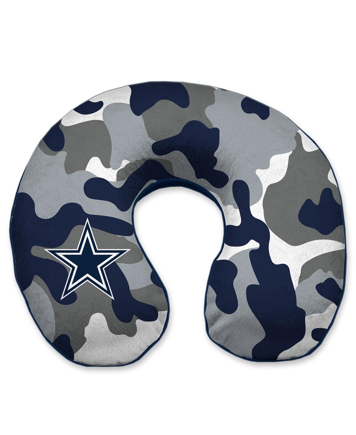 Dallas Cowboys Camo Memory Foam Travel Pillow - Multi