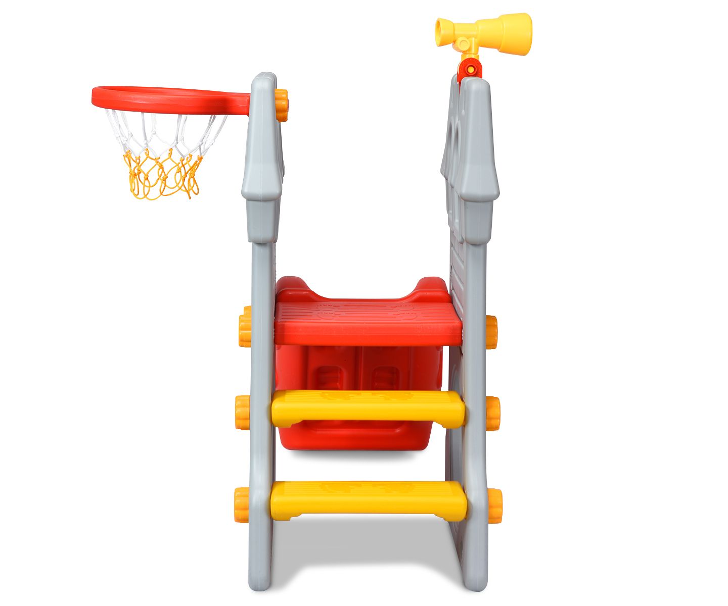 Детские игрушки Costway Children Climber Slide Set w/ Basketball Hoop and Telescope Toy — фото 11