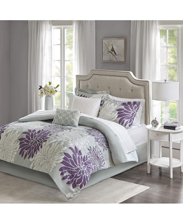 Gracie Mills Comforter Set with Cotton Bed Sheets Macy's