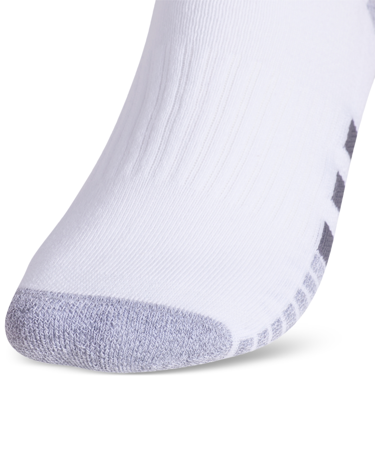 Shop Adidas Originals Men's 3-pk. Cushioned Quarter Logo Socks In White
