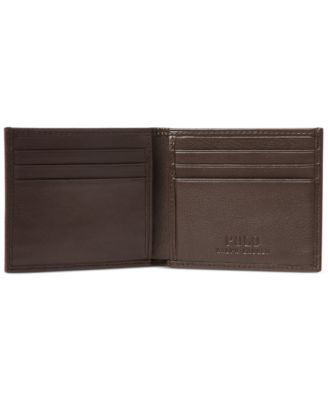 Men's Pebbled Leather Billfold