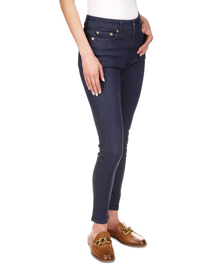 Michael Kors Women's Selma High-Rise Straight-Leg Skinny Jeans - Macy's