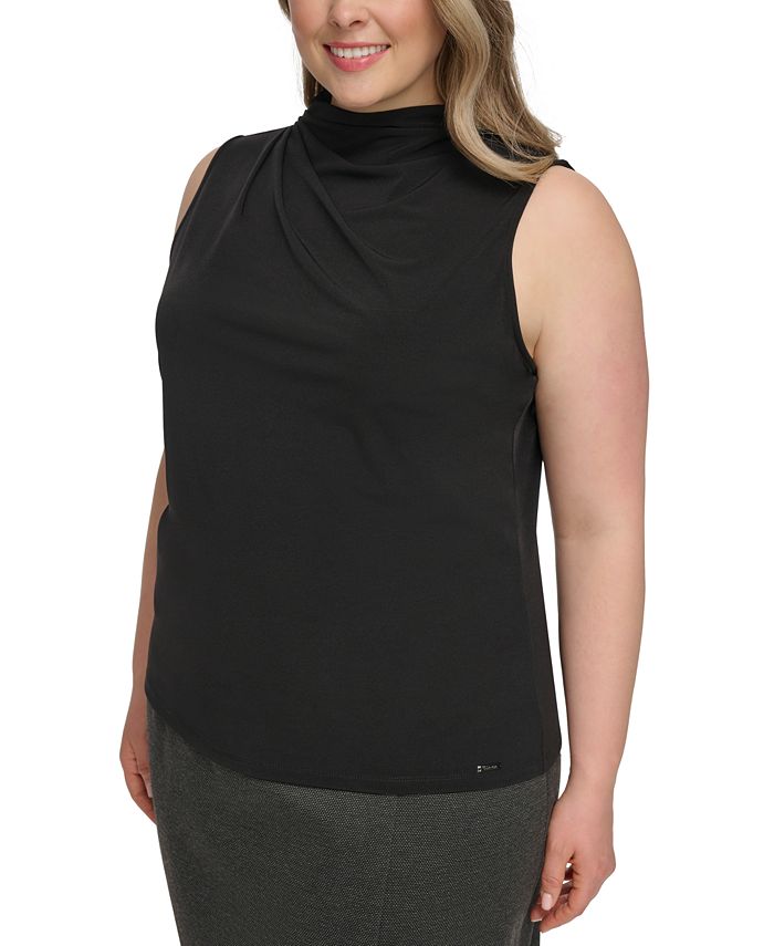 Compli K Sleeveless Mock Neck Top 33777 main image 1