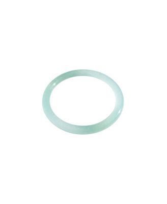 Pond Cyan skinny round jade stone bangle - Turquoiseaqua 80$