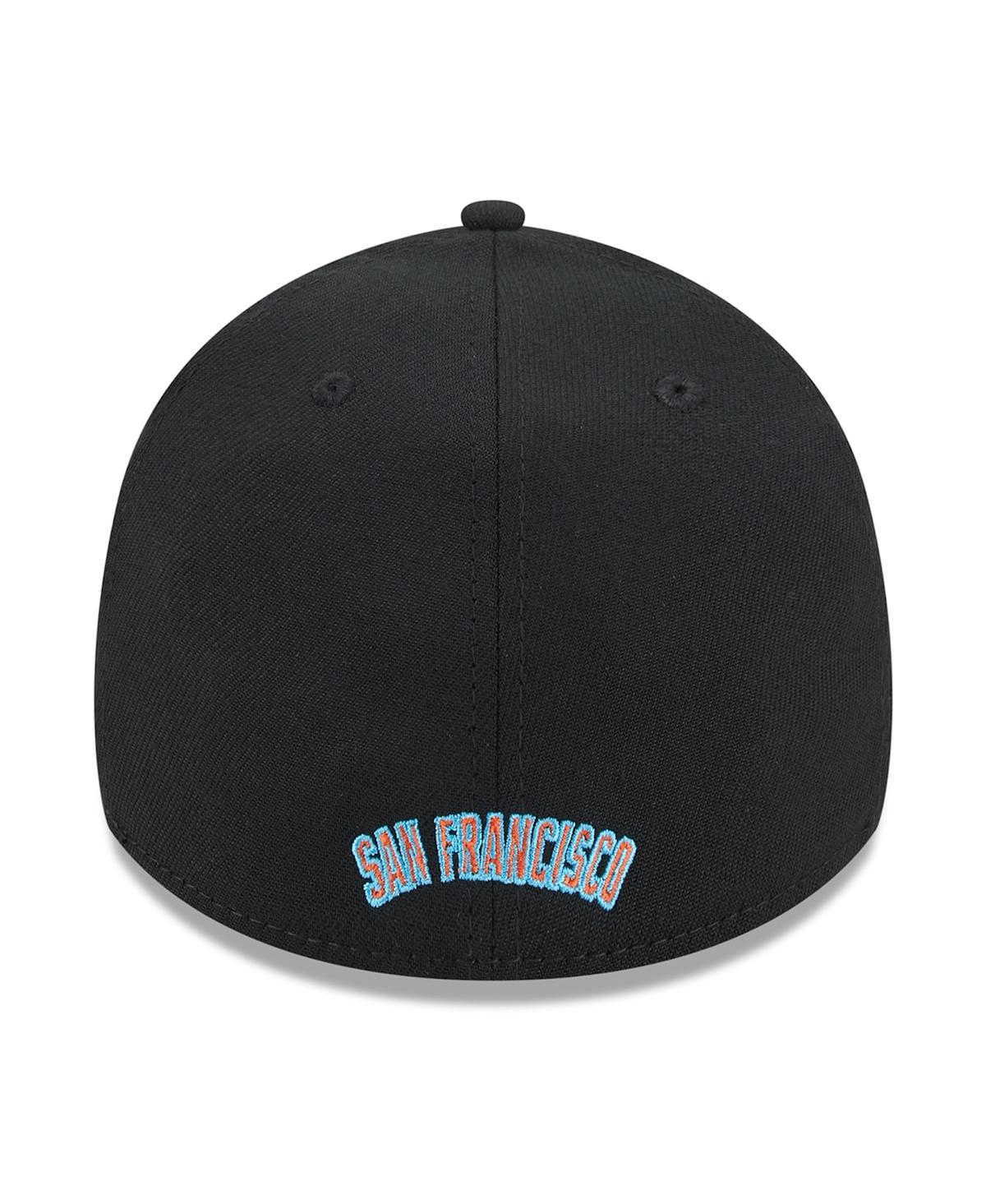 NEW ERA MEN'S NEW ERA BLACK SAN FRANCISCO GIANTS 2023 MLB FATHER'S DAY 39THIRTY FLEX HAT 