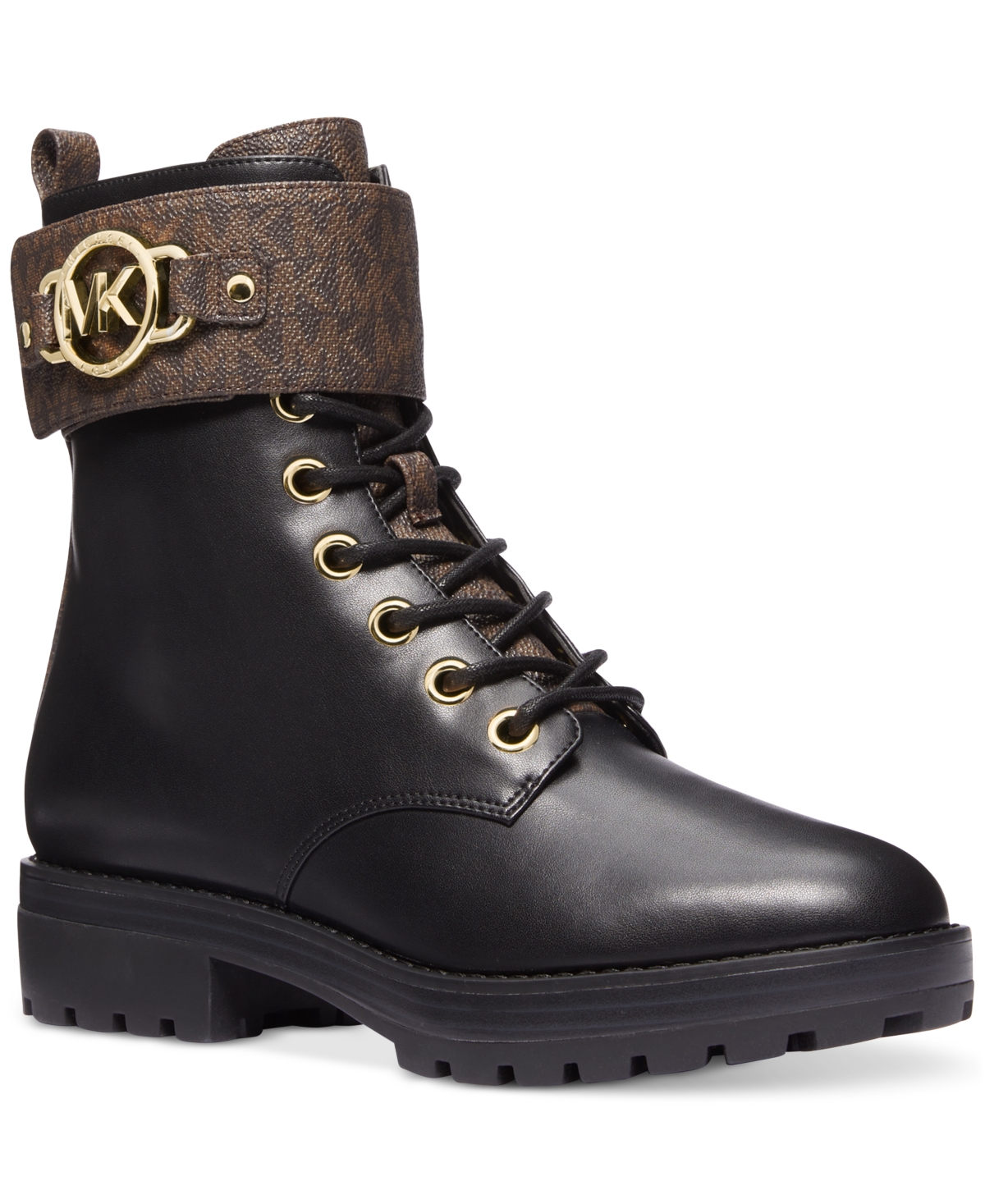 michael michael kors corey lace up booties