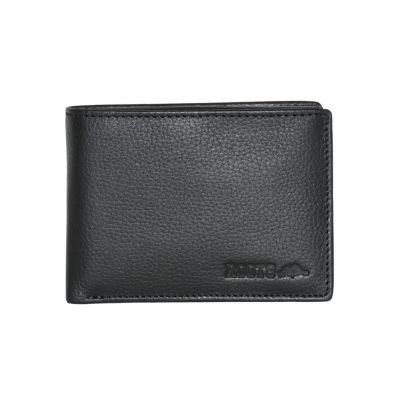Men's Men Leather Slimfold Wallet with Removable ID