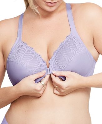 Women's Plus Size Wonder Wire Front Close T-Back Bra 1246