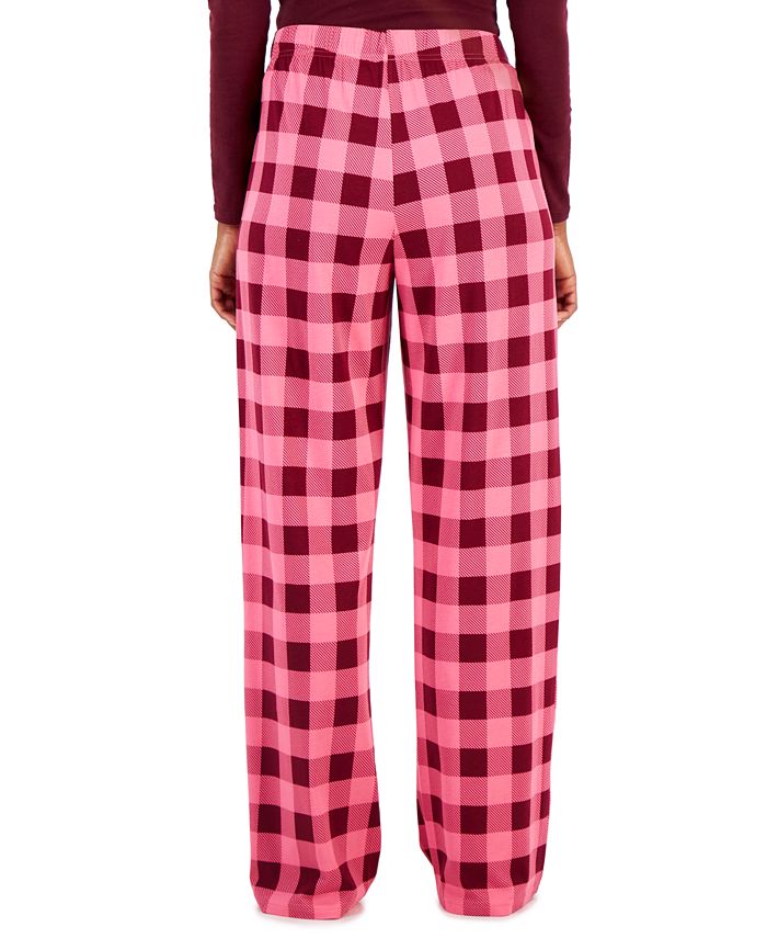 Jenni Women's Printed Wide-Leg Pajama Pants, Created for Macy's - Macy's