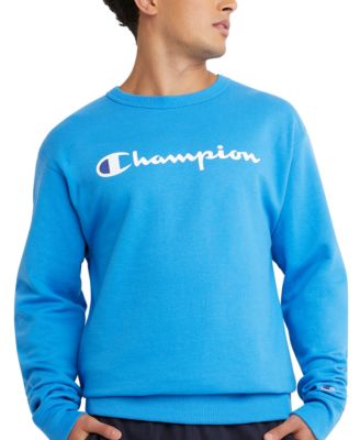 Champion - Men's Powerblend Fleece Logo Sweatshirt