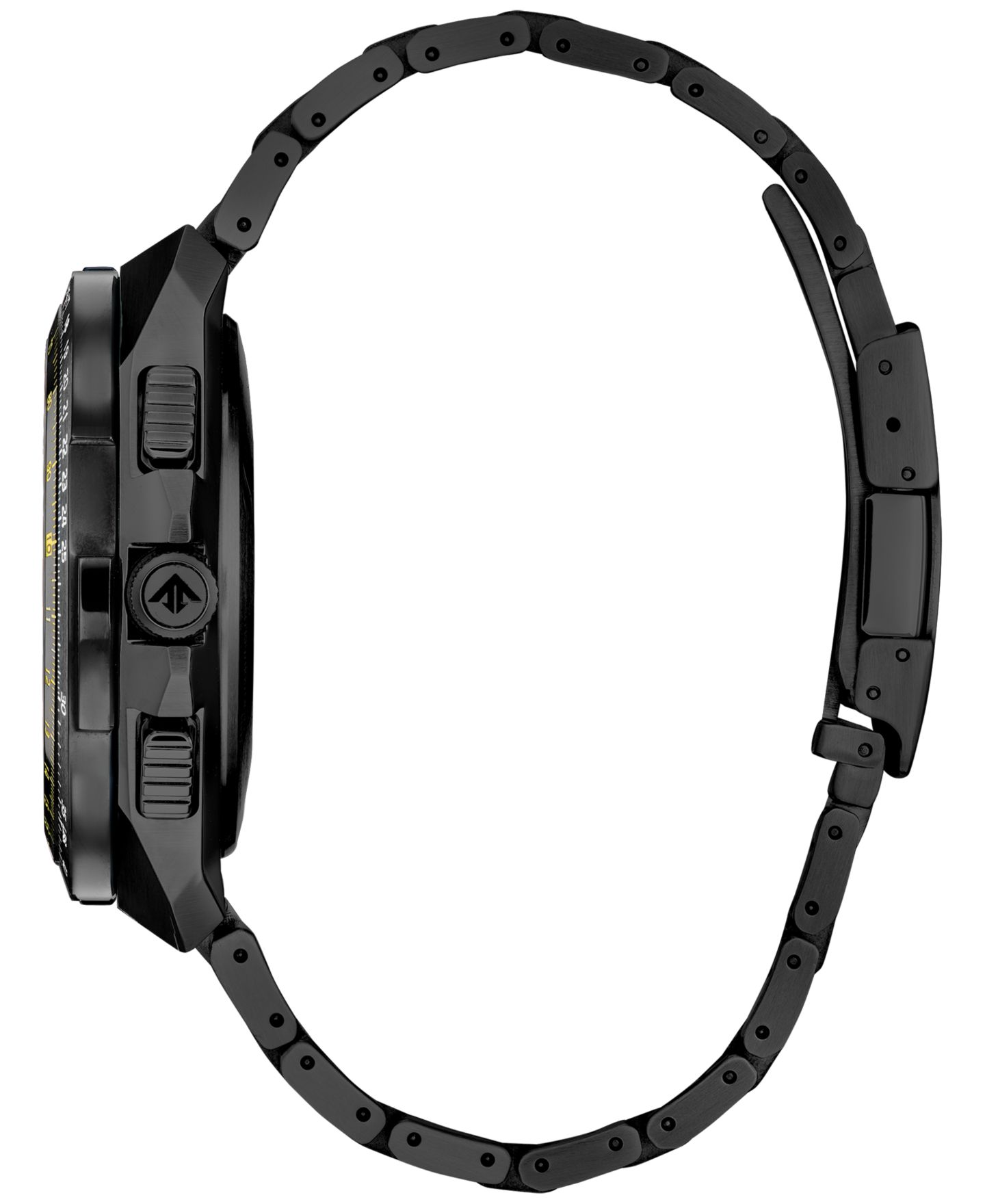 Мужские часы Citizen Eco-Drive Chronograph Promaster Air Skyhawk Black-Tone Stainless Steel Bracelet Watch 46mm — фото 2
