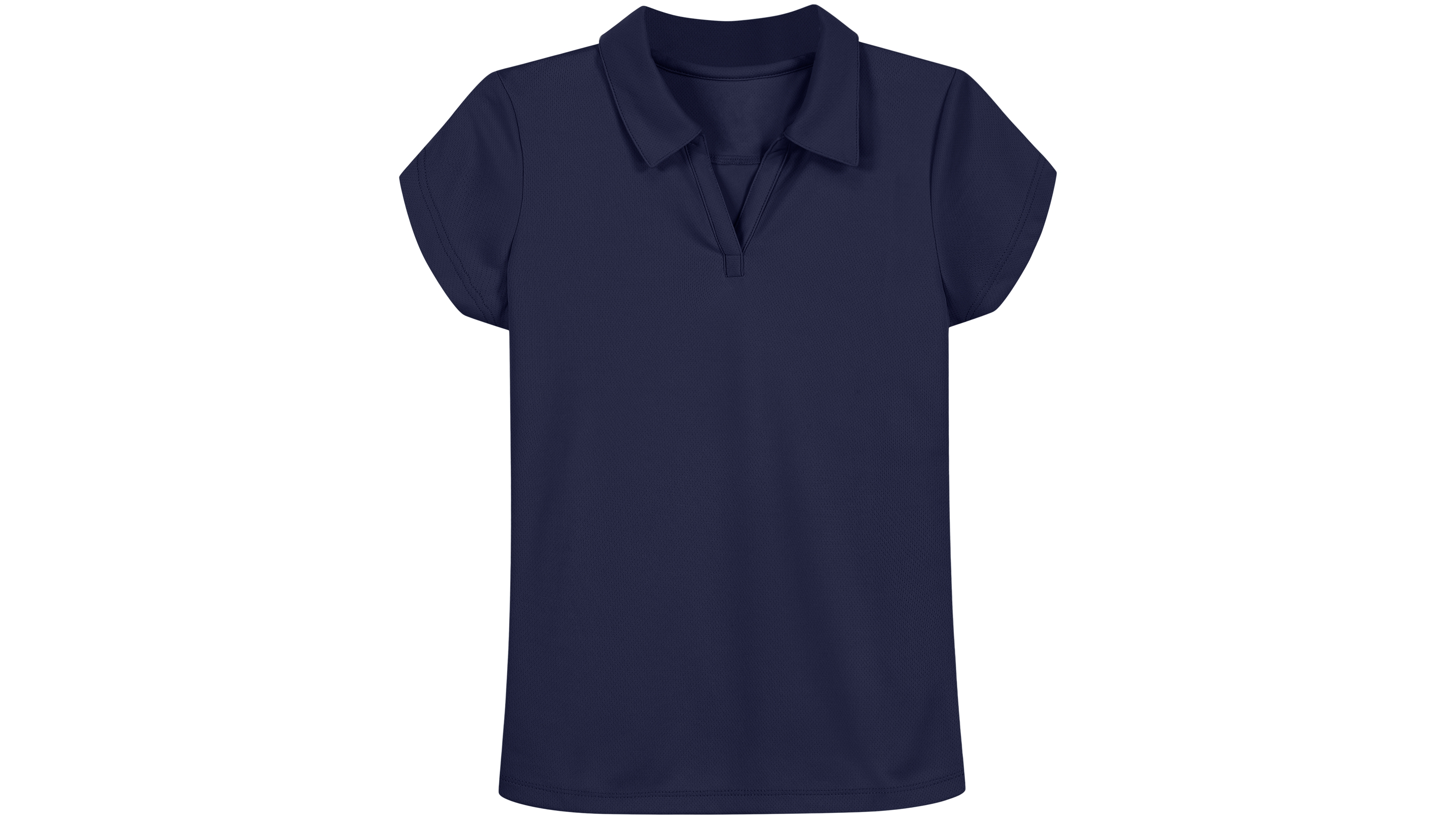 Nautica Big Girls Plus Uniform Short Sleeve Knit Performance Polo Shirt