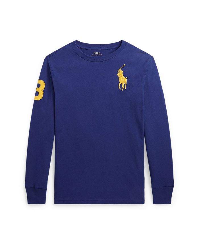 Polo Ralph Lauren Big Boys Big Pony Cotton Jersey T shirt Macy s