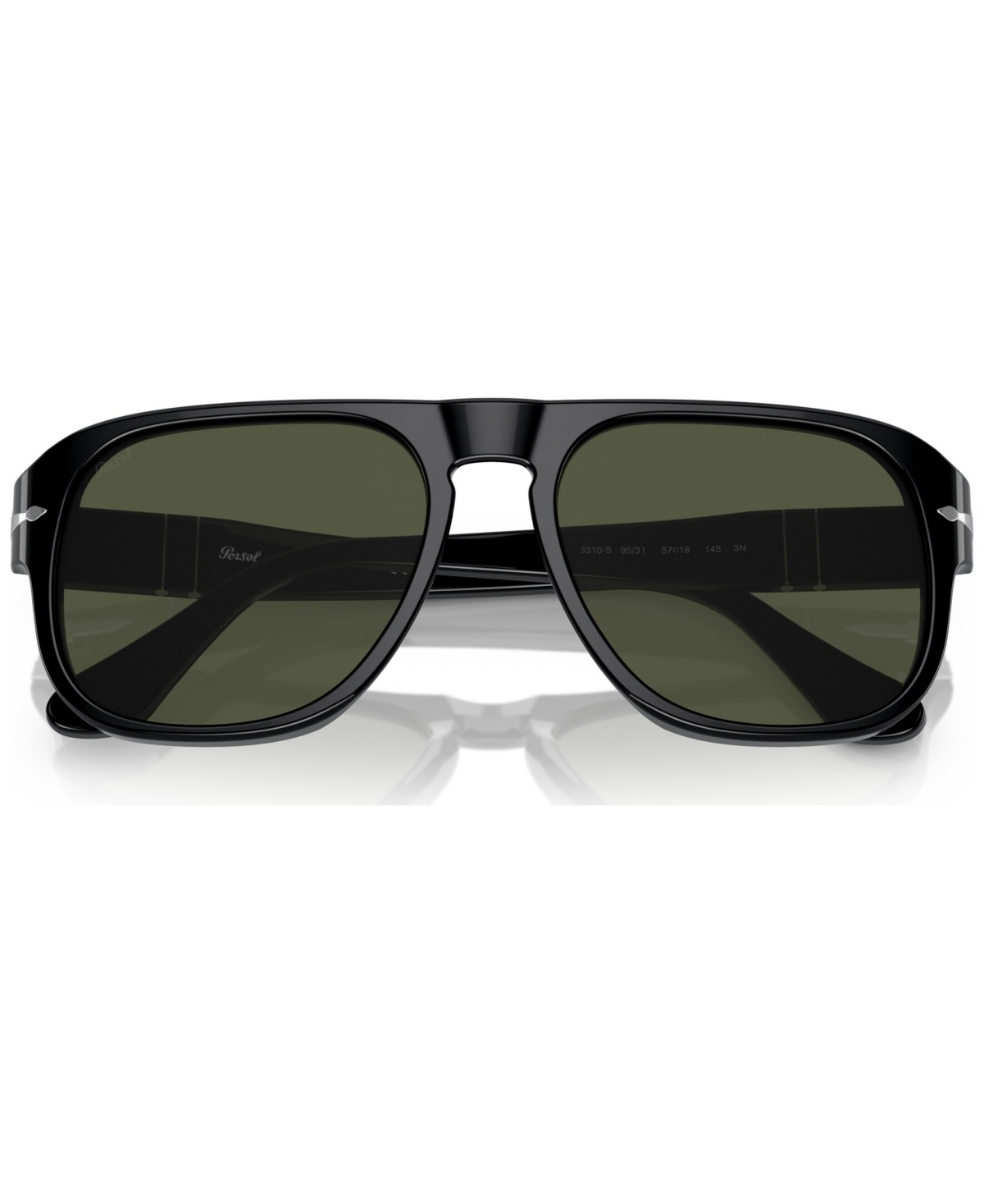 Shop Persol Unisex Sunglasses, Po3310s In Black