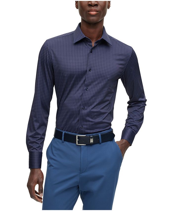 Hugo boss mens outlet formal shirts