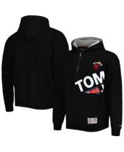Miami Heat Tommy Jeans James Patch Pullover Sweatshirt - Gray