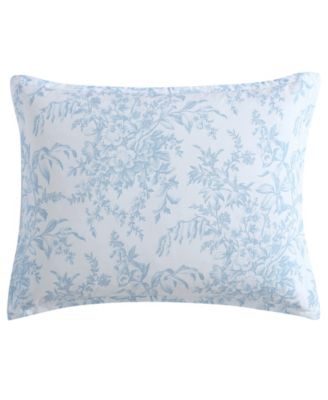 Bedford Cotton Reversible 3 Piece Comforter Set, Full/Queen