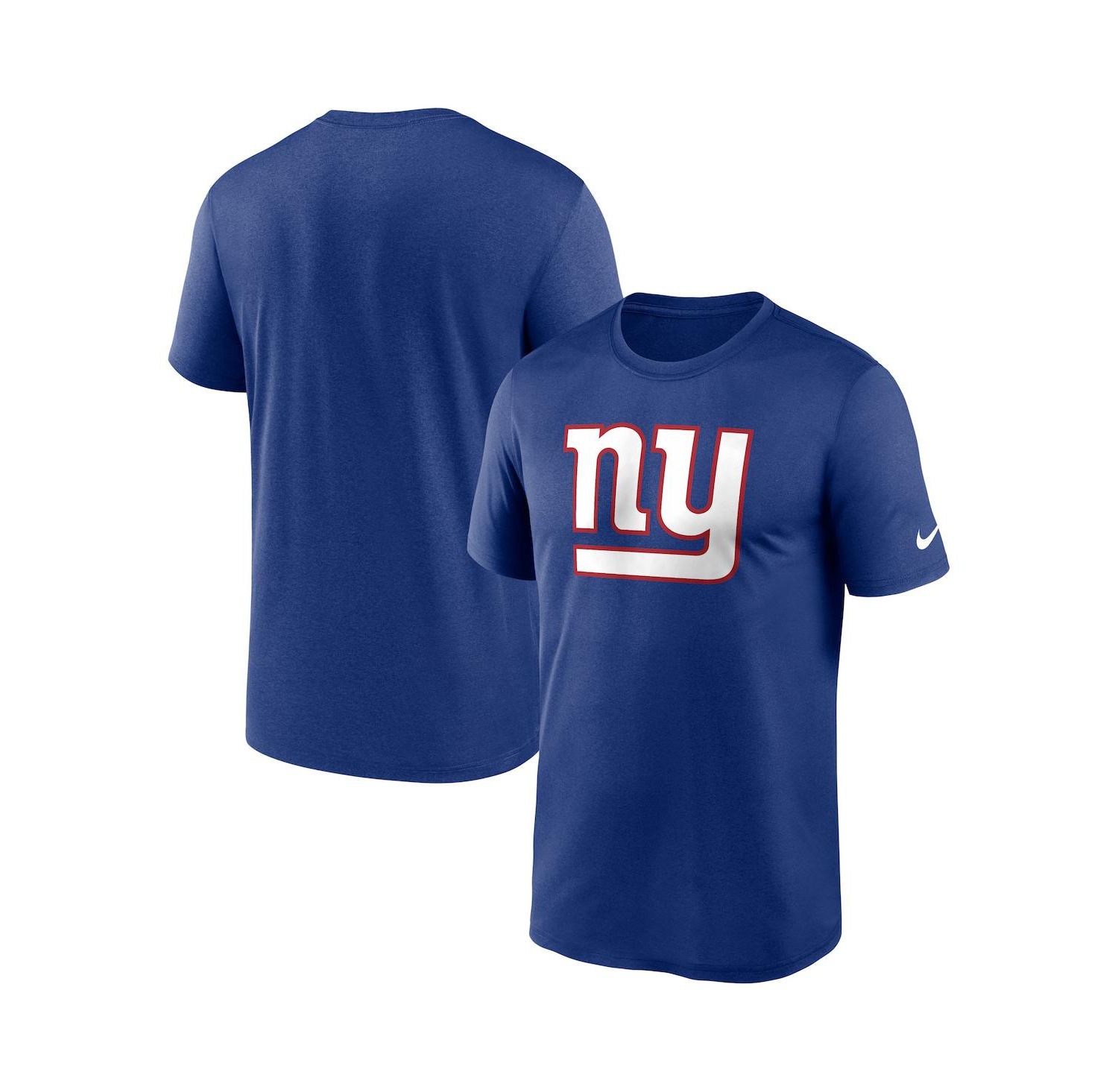 Men's Royal New York Giants Legend Logo Performance T-shirt