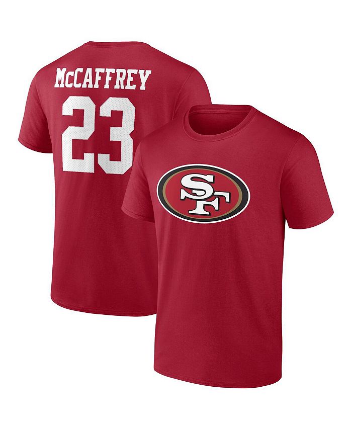 FANATICS Men's Fanatics Branded Christian McCaffrey Scarlet San