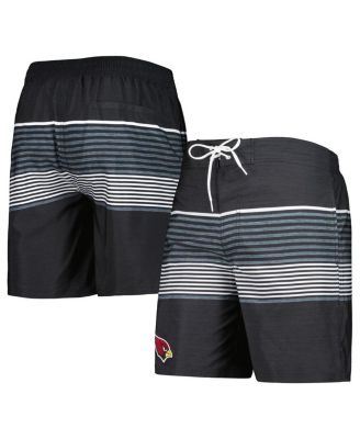 Men's Black Arizona Cardinals Coastline Volley Swim Shorts