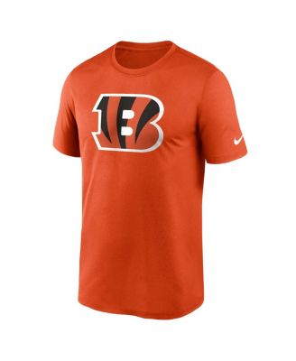 Men's Orange Cincinnati Bengals Legend Logo Performance T-shirt