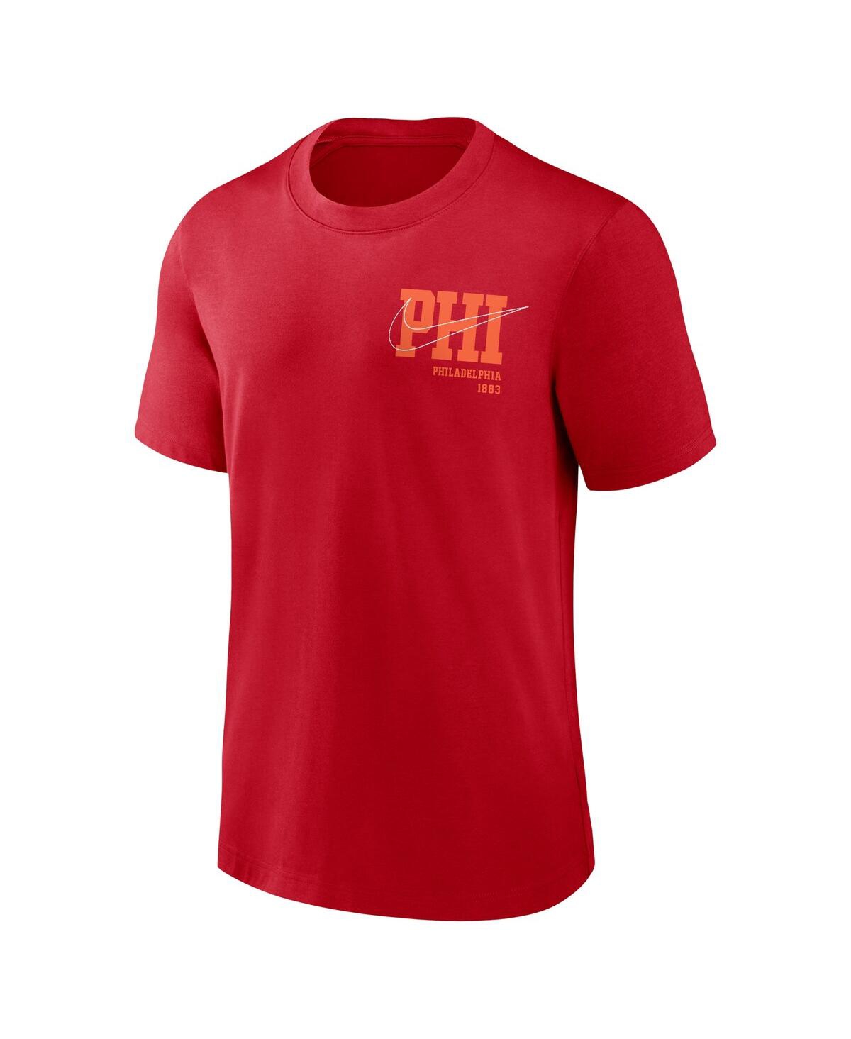Shop Nike Men's  Red Philadelphia Phillies Statement Game Over T-shirt