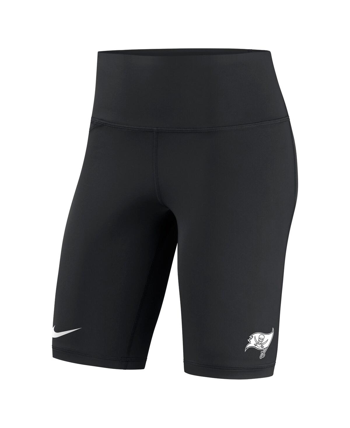 Nike Women's  Black Tampa Bay Buccaneers Biker Shorts In Black