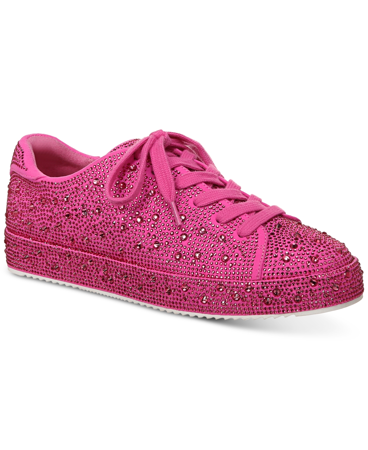 Inc International Concepts Women's Lola Sneakers, Created For Macy's In Fuchsia Bling