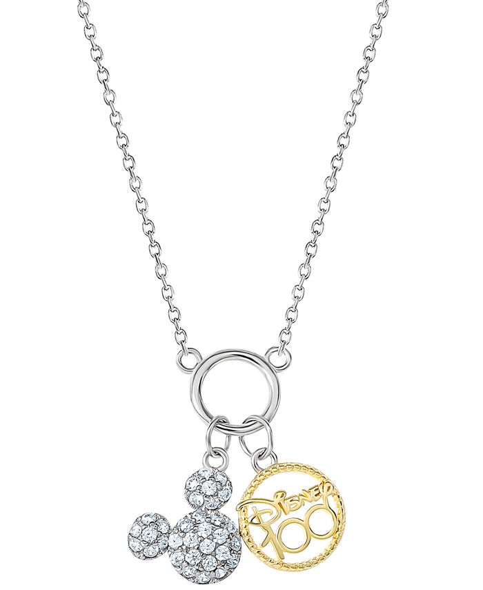 Macy's shop disney necklace