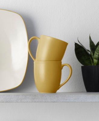 Colorwave Square 16 Pc. Dinnerware Set, Service for 4