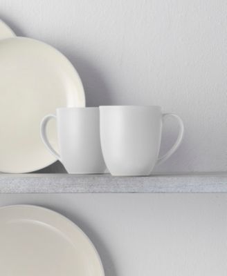 Colorwave Coupe 16 Pc. Dinnerware Set, Service for 4