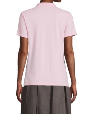 Women's Short Sleeve Feminine Fit Interlock Polo Shirt