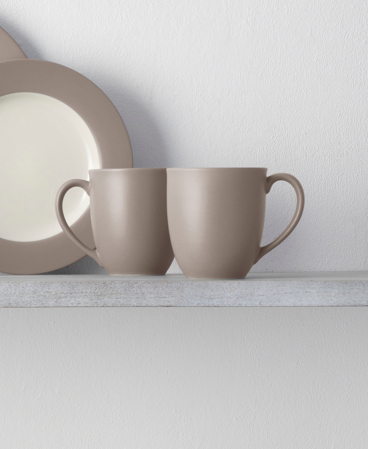 Noritake Colorwave Rim 16-pc. Dinnerware Set, Service For 4 In Sand